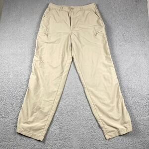 Royal Robbins Cargo Pants Men's 32x31 Beige Travel Outdoors Gorpcore